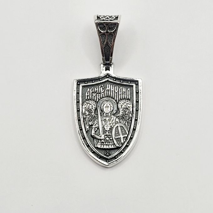 Срібний підвіс "Архангел Міхаїл" 51340